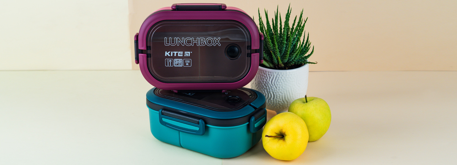 New Kite lunchboxes – extended functionality, trendy design, models for children and adults
